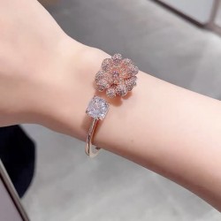 Swarovski Connexus Bracelet Pink Rose Gold