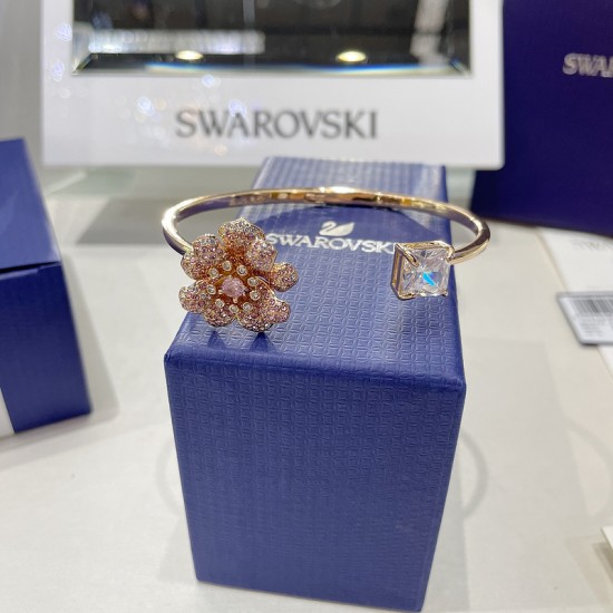Swarovski Connexus Bracelet Pink Rose Gold