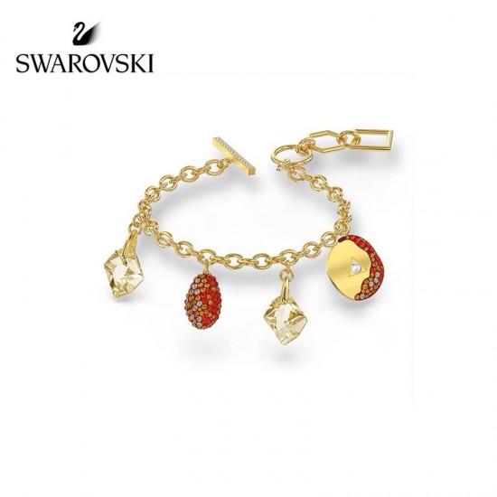 Swarovski The Fire Elements Bracelet Gold-Swarovski Bracelet & Bangle