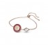 Swarovski Alea Bracelets Red Rose Gold Tone Plated 5647992