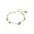 Swarovski Dellium Bracelets Bamboo Green Gold Tone Plated 5645374