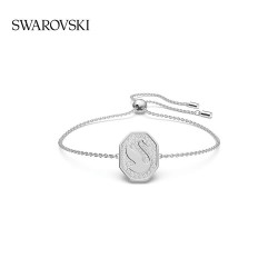 Swarovski Signum Bracelet Swan White Rhodium Plated 5621099