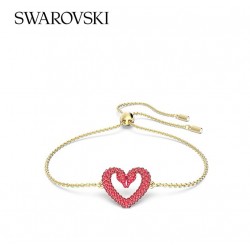 Swarovski Una Bracelet Rose Gold 5634724 L24cm