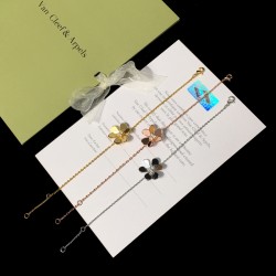 Van Cleef & Arpels Frivole Gold/Silver/Rose Gold VCA Bracelets 1 Flowers 