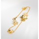 Van Cleef & Arpels Frivole Gold VCA Bracelets 5 Flowers
