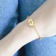 Van Cleef & Arpels Frivole Of Gold And Silver/Rose Gold VCA Bracelets 5 Flowers