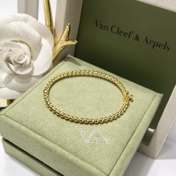 Van Cleef & Arpels Perlee Pearls Of Gold Bracelets/Rose Gold With Silver 3 Colors 