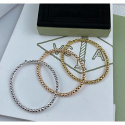 Van Cleef & Arpels Perlee Perles Of Gold Bracelets/Rose Gold And Silver 