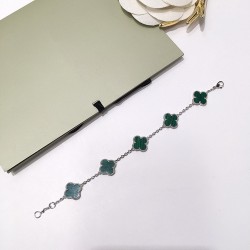 Van Cleef & Arpels Sweet Alhambra Red/Gold/Silver/Green VCA Bracelets 10 Colors 