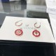 Swarovski Alea Earrings Red Gold 5649790