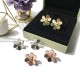 Van Cleef & Arpels Frivole Earrings Rose Gold VCA Earrings Silver Of Gold 3 Colors