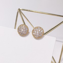 Van Cleef & Arpels Sweet Alhambra Rose Gold VCA Earrings Silver And Gold 
