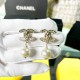 Chanel Cold Classic Womens Drop Earrings