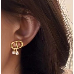 Presents For Valentines Day Drop Gold Earrings 