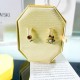 Swarovski Chinese Zodiac Gold Earring Size 1.4cmx1.2cm