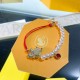 Swarovski Chinese Zodiac Gold Red Bracelet 5675839