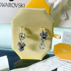 Swarovski Disney Minnie Mouse Silver Earring 5668779 