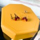 Swarovski Idyllia Gold Red Earring 5666131