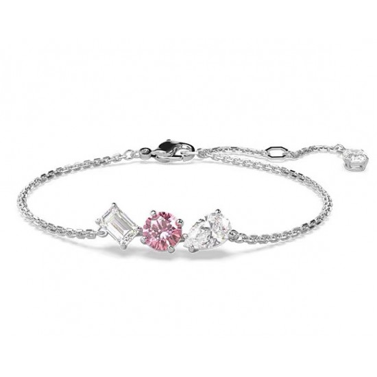 Swarovski Mesmera Pink Silver Bracelet Bangle 5668361