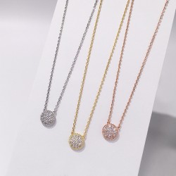 Van Cleef & Arpels Perlee Of Rose Gold/VCA Necklaces Gold And Silver 3 Colors 