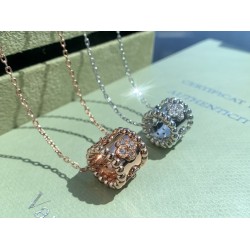 Van Cleef & Arpels Perlee Of Rose Gold/VCA Necklaces Silver 2 Colors 