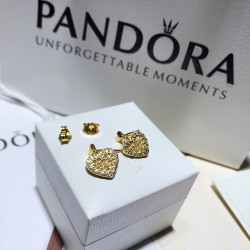 Pandora Shine Earrings Sterling 18K Gold