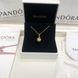 Pandora 18K Gold Pendant Gold Silver  20082724