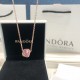Pandora 18K Rose Gold Pendant Pink 20082723