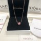 Pandora 18K Rose Gold Pendant Pink 20082723