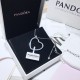 Pandora Heart Shaped Rainbow Pendant Sterling Silver