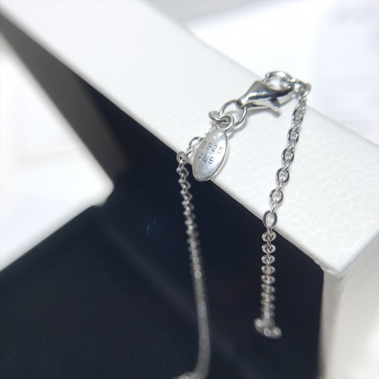 Buy Pandora Rose ™, Celestial Shooting Star Silver Necklace 45CM/17.7  Inches N0-12 Sale Final Online in India - Etsy