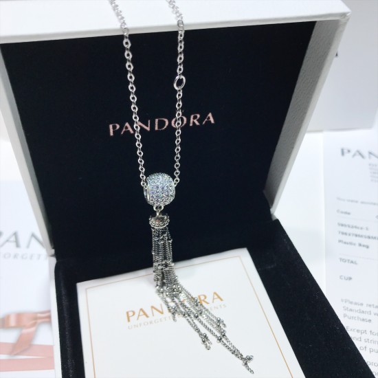 Pandora Magic Tassel Necklace Sterling Silver