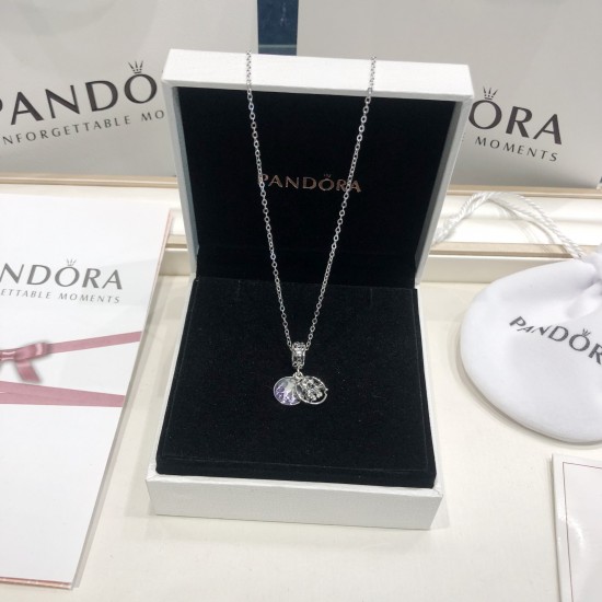 Pandora Necklace Set Sterling Silver 20082726