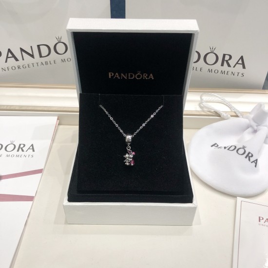 Pandora, Jewelry, Brand New Pandora Cherry Blossom Pendant Necklace Set