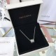 Pandora Spinning Hearts Necklace Sterling Silver