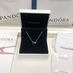 Pandora Sterling Silver Necklace Silver 20082731