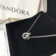 Pandora Crown Necklace Sterling Silver