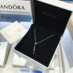 Pandora Golden Carp Necklace Sterling Silver