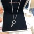 Pandora Knotted Heart Pendant Necklace 398078CZ