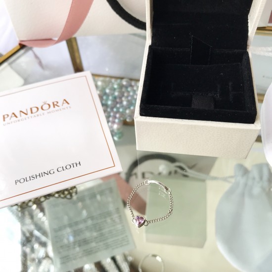 Pandora Throbbing Heart Ring Sterling Silver