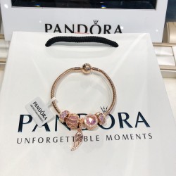 Pandora 18K Rose Gold Bangle Pink Gold 20082742