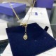 Swarovski Alea Pendant 5649785 Multicolored Gold Necklace