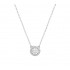 Swarovski Constella Pendant 5636264 Round Cut White Silver Necklace