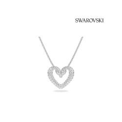 Swarovski Una Pendant 5625533 White Silver Necklace
