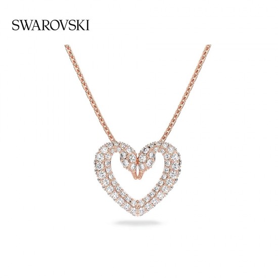 Swarovski Una Pendant 5628657 White Gold Necklace
