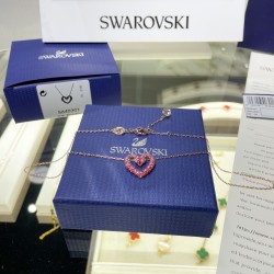 Swarovski Una Pendant 5640301 Rose Gold Necklace L42cm