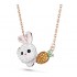 Swarovski Zodiac Rabbit Pendant 5647971 Gold Silver Necklace