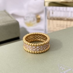 Van Cleef & Arpels Perlee Pearls Of Rose Gold VCA Rings/Silver 2 Colors 