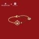 Swarovski Flower of Fortune Bracelet 5599281-Swarovski Gold Bracelet & Bangle