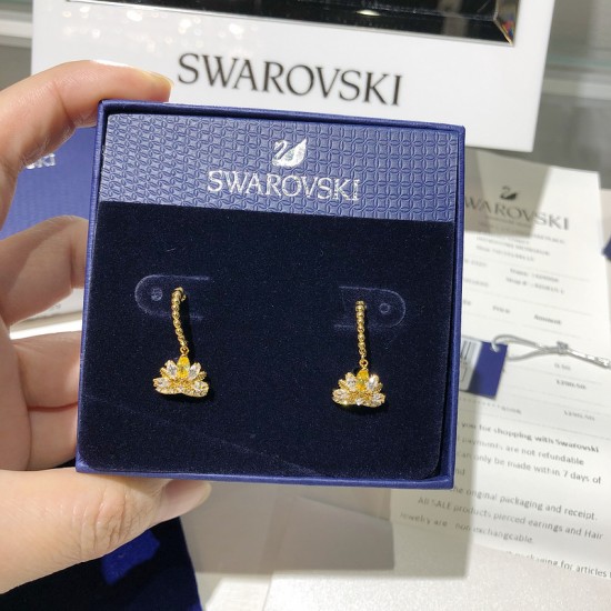 Swarovski Bee A Queen Drop Pierced Earrings 5490439
